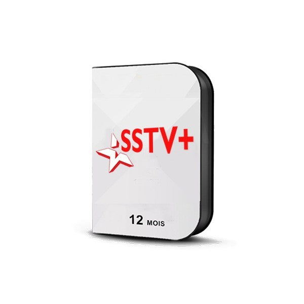 Carte Abonnement IPTV SSTV Officiel 12 Mois